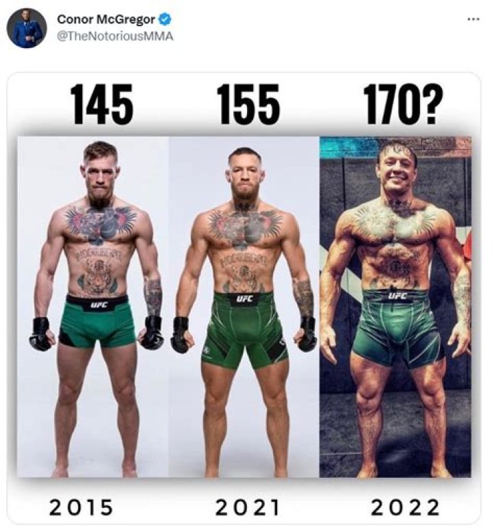 Conor McGregor: Height And Weight In 2024
